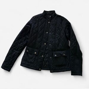 Wander Men's Black Quilted Field Jacket